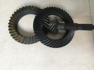 Cheap Custom Ring And Pinion Gears , Spiral Crown And Pinion Gear Long Using Life for sale