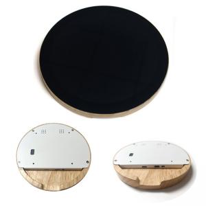Cheap 5 Inch Wood Frame Round LCD Display Touch Screen 1080x1080 250nits TYPE-C Micro USB for sale