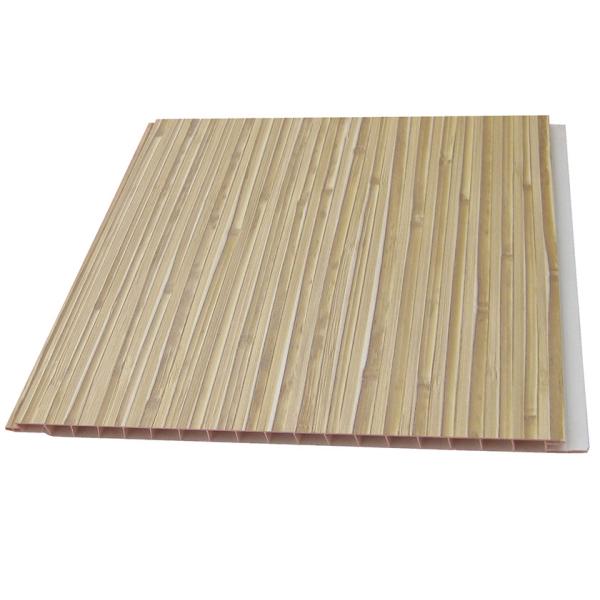 Perforated Bathroom PVC Wall Panels / Strip Waterproof Wall Panels