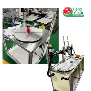 China 5KW HVAC Filter Making Machine Filter Screen Rotary Plate Scraping Machine on sale