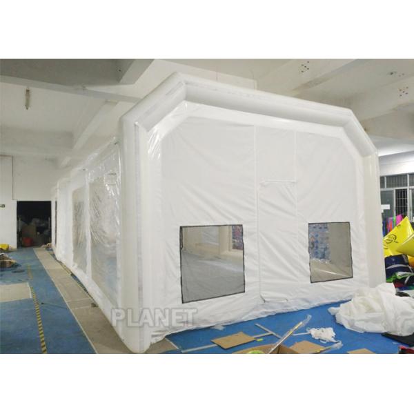 Airtight Portable Paint Booth Tent 0.6 Mm PVC Tarpaulin Easy Installation