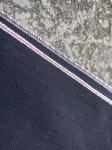 12.2oz Warp Weft Yarns Black Selvage Stretch Denim Fabric W93828-15A 35.2" Width