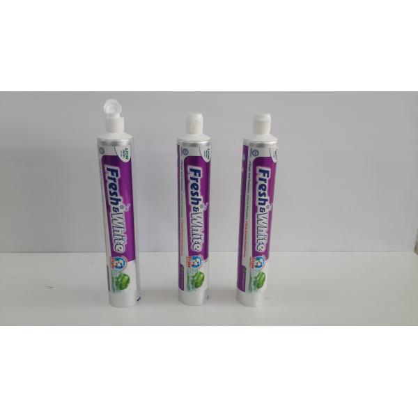 160g Multiple Color Printed Plastic Aluminum Foil Lamination Toothpaste Packaging Screw Flip On Cap