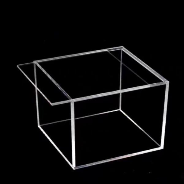 Factory Customized  Acrylic Display Cube Box  Clear Acrylic  Storage Display Box