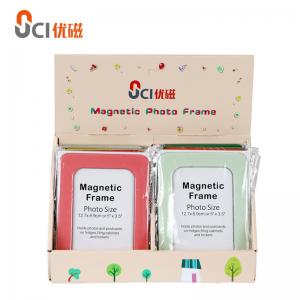 Cheap Office Magnetic Photo Frames Document Holder Colorful PVC Picture Frame for sale