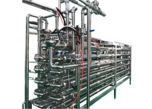 China Water Spray Type UHT Sterilizer Machine Pasteurizing And Cooling Tunnel Sterilizing Machine on sale