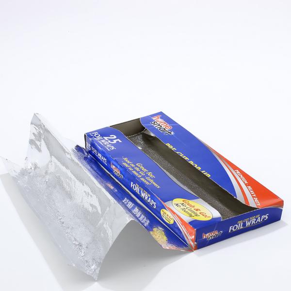 Customized Width 8011 Alloy Hairdressing Aluminum Pop Up Foil Sheet for Chocolate Wrapping