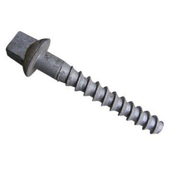 3V Railway Sleeper Screw Spike According To NF F500-06 For Rail Fastening