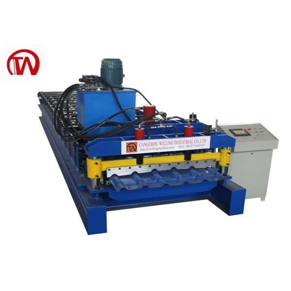 Metal Building PPGI PLC Delta Ibr Roll Forming Machine