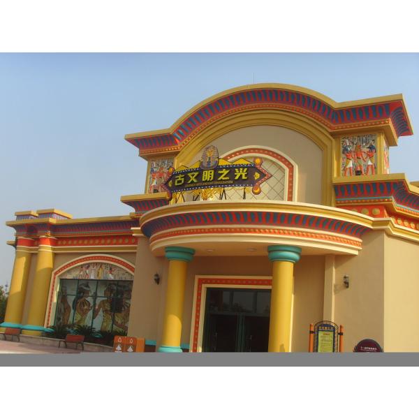 Customized Theme Park Projects , Water Park Construction With Fiberglass Material