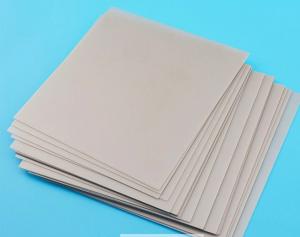Cheap 6 Inch 1.0mm Ceramic Substrate , Alumina Ceramic Plate For Semiconductor Processing for sale