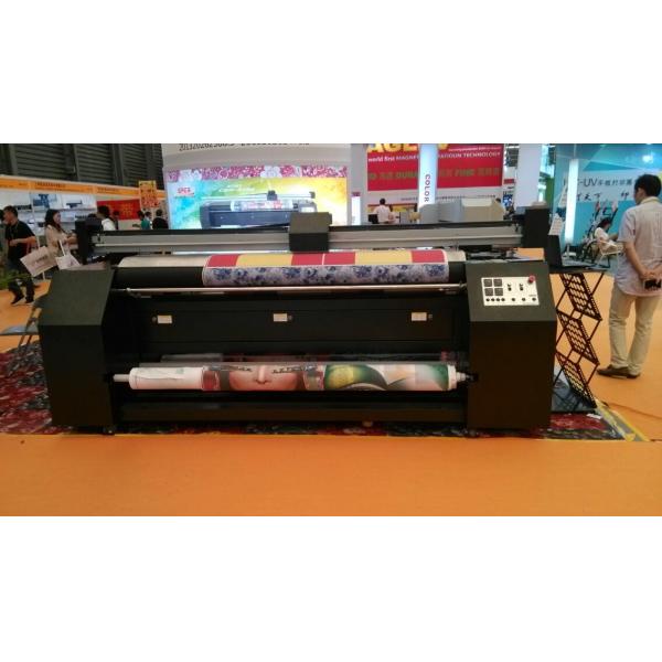 Automatic Fabric Plotter Multicolor with 2 Epson DX7 print head