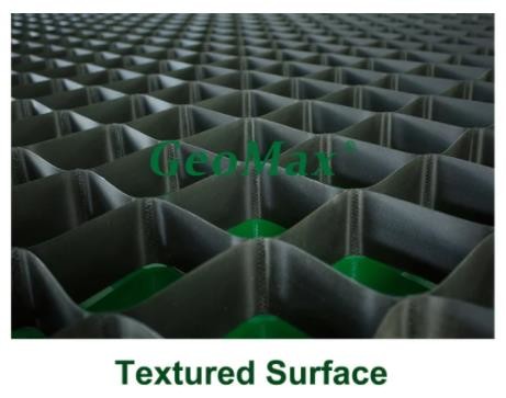 ODM Plastic Ground Grid HDPE Geocell Textured Perforated GM150-712 Base Stabilization Black ASTM Standard