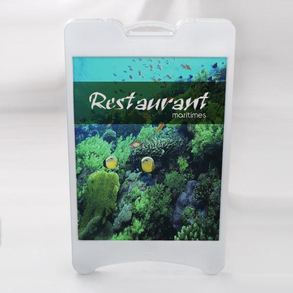  A Frame Pavement Sign Board , Double Sided Outdoor Banner Display