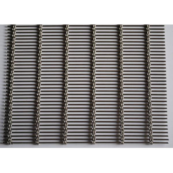 Flexible 3.0mm Architectural Wire Mesh For Facade Cladding