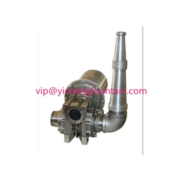 SS304 One Dimensional Swing fountain nozzle For Swing And Dancing Water Fountains Outdoor DN25 DN40 DN50