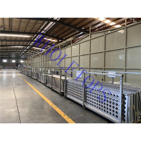 Width 600mm-1400mm Perforated Aluminum Panels Cladding with Square Round Slotted Holes