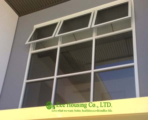 Aluminium Awning&Fixed window manufacturer/Top-hung casement window with outward opening