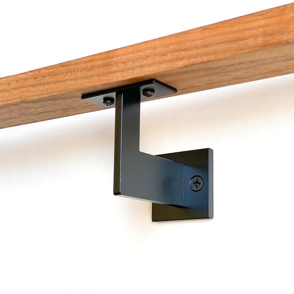 Contemporary Steel Stair Rail Linear Handrail Bracket for Simple Handrail Installation