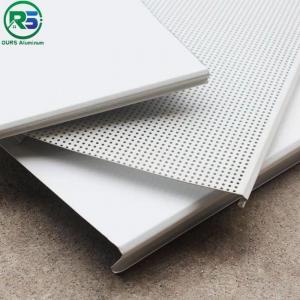 Cheap Structured Linear Aluminum Strip False Ceiling Panels Decorative Commercial for sale