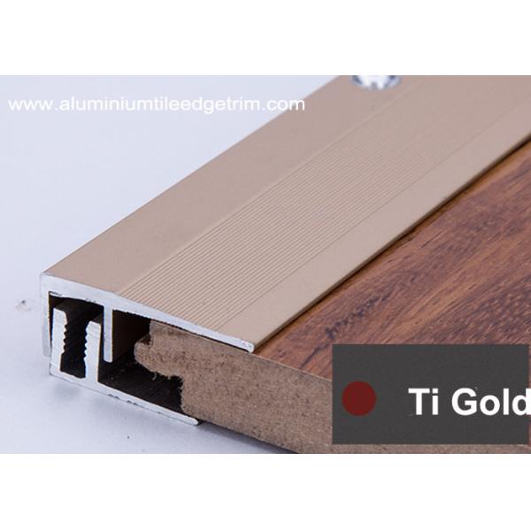 Anodized Aluminium Floor Border Trims With Rail For Floor Expansion Joint
