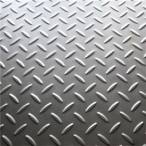 Cheap High Strength SS400 Stainless Steel Checker Plate Hot Rolled Embossed Sheet 1000mm for sale
