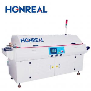 China 6 Zones SMT Reflow Soldering Machine , Hot Air PCB Reflow Ovens CE Certified on sale