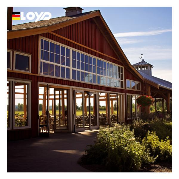 Portable 4 Season Glass Sunroom Aluminum Frame For Garden OEM