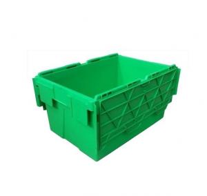 China Store Your Home Items Neatly with 680x430x320mm Blue PP Plastic Storage Boxes and Lid on sale