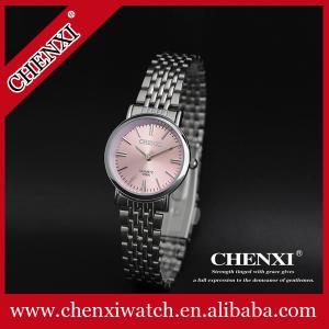 Cheap Fashion Jewelry Wholesale Watch Factory Price Cheap Stainless Steel Watches Lady Wrist Watch Female Watch Pink for sale
