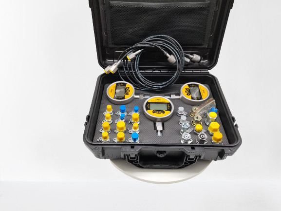 60MPa Pressure Gauges Hydraulic Breaker Hammer Hydraulic Pressure Test Kit XZTK-70MD