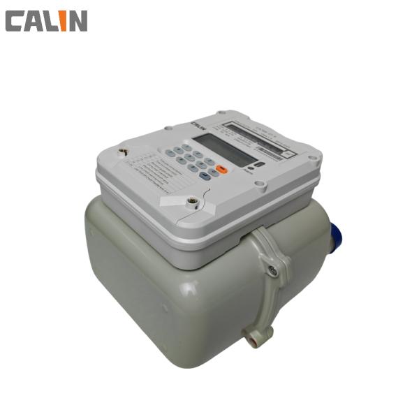 Steel Prepayment Smart Meter Security , Keypad STS Prepaid Meters With Lcd Display