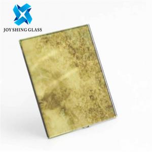 Cheap Large Decorative Wall Mirrors , 5mm Antique Style Mirror Glass For Doors / Wardrobe for sale