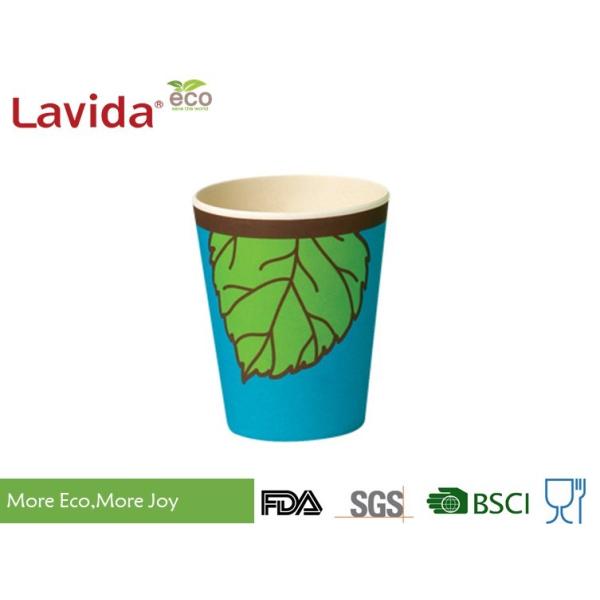 Large Volume Customized Bamboo Fiber Cup , Recycled Bamboo Fiber Mug With Decal