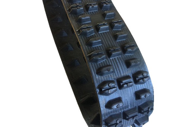 Wide 120mm Snow Blower Rubber Track 60MM Pitch 20 Links