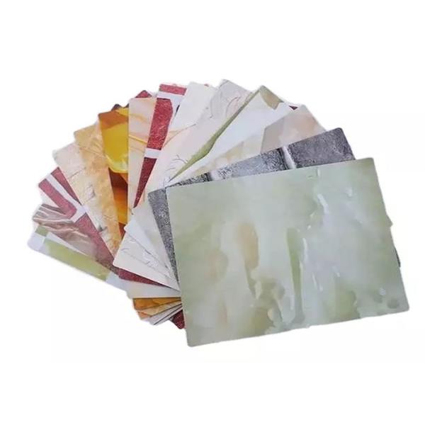 Waterproof PVC Marble Sheet High Glossy UV Marble Sheet For Interior Walls