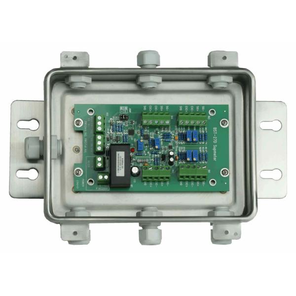 Small Electrical 4 Wire Junction Box For Converting 0-15mV Weighing Signal