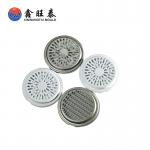 White Color Metal Deep Drawn Components / Deep Drawn Parts Tooling Design Making