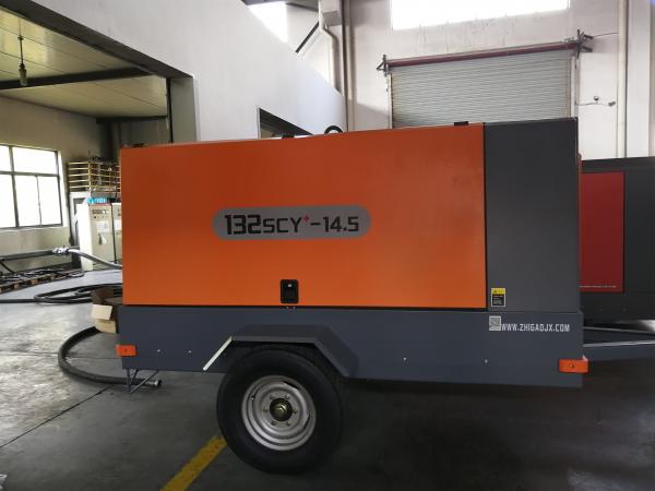 Stationary Portable Diesel Screw Air Compressor Safety 180hp /140kw