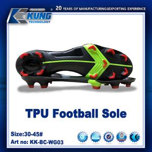 Cheap Breathable TPU Soccer Shoes Soles Material Multipurpose Stylish for sale