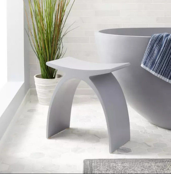 High Strength Stone Shower Benches Durable Scratch Resistant