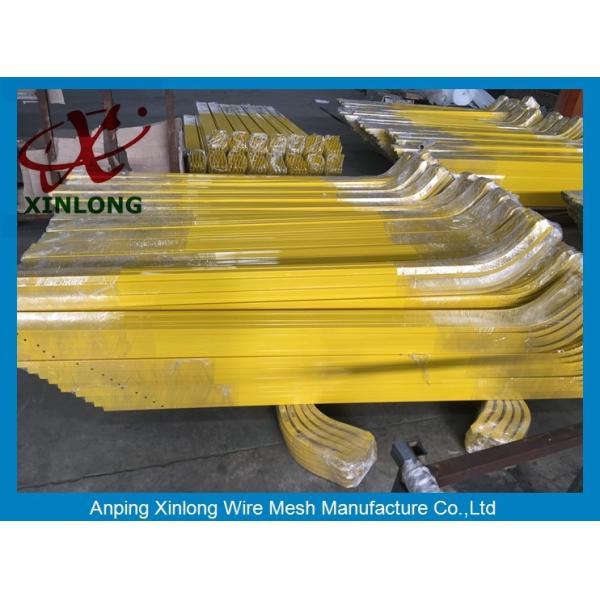 PVC Fence Post Accessories Galvanized Steel Fence Posts For Outdoor