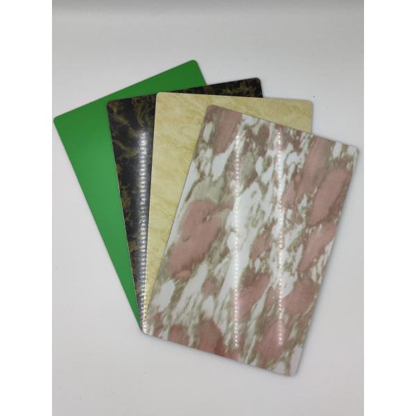 Wood Grain ACP Exterior Cladding , Exterior Panels 3mm Thickness