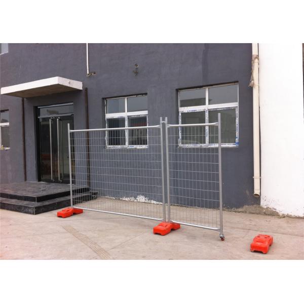 Hot Dipped Galvanized Temporary Fencing Panels 32mm tube wall thick 2.00mm inside and outside zinc coated