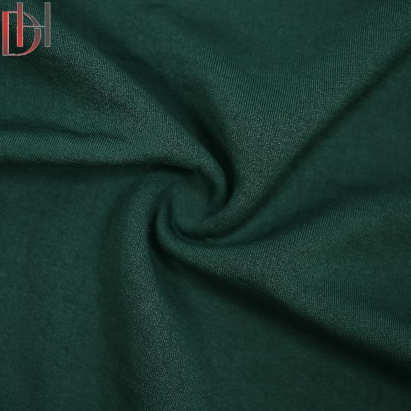 Customized 280g 100% Polyester Fabric French Knitted Brocade Fabric