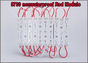 Cheap Super Bright 5730 red LED Modules 3 LEDS Light Waterproof For LED Channel Letter shop front design ideas for sale