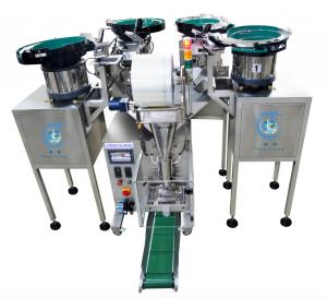 China Hardware Eccentric Wheel Screw Counting Packing Machine 1.2kw on sale