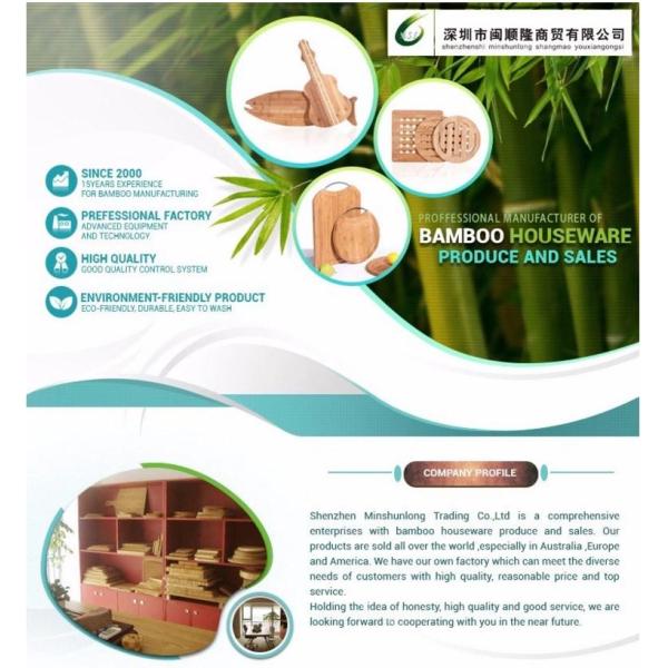 Personalized Bamboo Cutting Board , Thin Wooden Chopping Boards Unbreakable