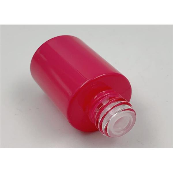 Cylinder Customized Color Mini Glass Dropper Bottles , Empty Essential Oil Bottle