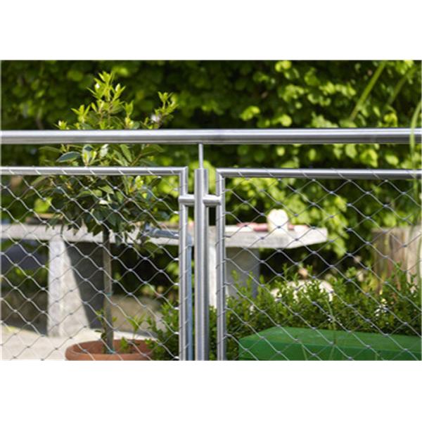 Inox Architectural Wire Mesh Fencing Outdoor 316L X Tend Balustrade Wire Mesh